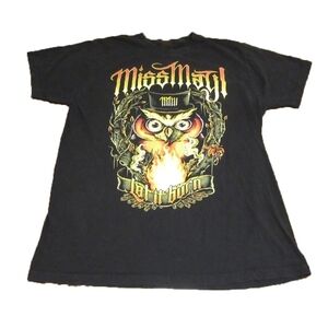 Miss May 'Let it Burn' Black T-shirt